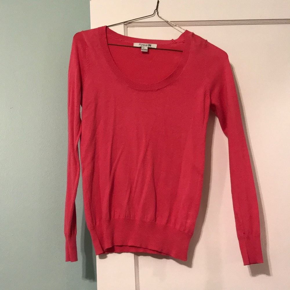 Pink sweater forever 21